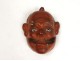 Noh theater mask polychrome demon Gigaku O-Edo Japan beshimi mask nineteenth