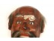 Noh theater mask polychrome man Gigaku O-Edo Japan beshimi mask nineteenth