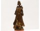 Statue bronze sculpture Moreau-Vauthier woman elegant Parisian nineteenth