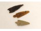 Lot 10 points from Brittany Quiberon Morbihan prehistoric arrows arrow