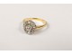 Diamond Engagement Ring 0.40 pink solid gold diamond ring twentieth century ct