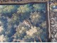 Aubusson tapestry landscape swans bird park castle forest tapestry 18th