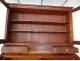 Great office cylinder showcase Louis XVI mahogany solid lock clover 18th