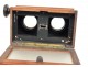 Stereoscope viewer slides wood twentieth century photographs