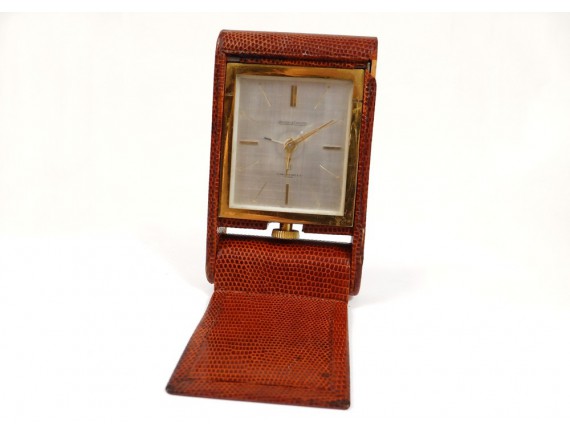 Pendulette m tal dor horloger Jaeger LeCoultre Kirby Beard Co