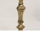 Pair candlesticks Regency gilt bronze candlesticks candlesticks shells eighteenth