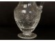 Water pitcher cut crystal Saint Louis France Trianon antique pitcher twentieth