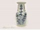 Large porcelain vase Chinese White-Blue, nineteenth