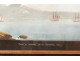 Rare Neapolitan gouache eruption Vesuvius Italy boat 1822 19th Grand Tour