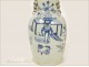 Large porcelain vase Chinese White-Blue, nineteenth