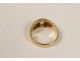 18 carat solid gold ring 0.30 ct diamond ring gold diamond twentieth century