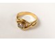 Rare ring 18 carat solid gold diamond ring 0.80 ct gold diamond twentieth century