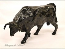 Taurus Bronze scupture signed 20th