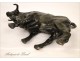 Taurus Bronze scupture signed 20th