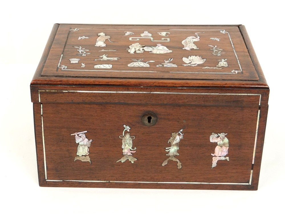 japanese wooden tea box