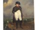 HST table portrait Emperor Napoleon cocked war painting XIX