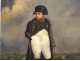 HST table portrait Emperor Napoleon cocked war painting XIX