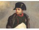 HST table portrait Emperor Napoleon cocked war painting XIX