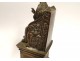 Statue bronze sculpture Saint-Pierre throne key paradise nineteenth century