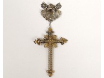 Norman Cross sterling silver openwork sterling silver cross nineteenth century