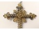 Norman Cross sterling silver openwork sterling silver cross nineteenth century