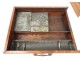 Mahogany case watercolor painter artist nineteenth century Cuba