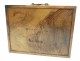 Mahogany case watercolor painter artist nineteenth century Cuba