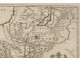 Engraving map travel Israelite Jews Egypt Starckman eighteenth