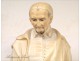 Plaster sculpture of St. Vincent de Paul, 19th