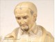 Plaster sculpture of St. Vincent de Paul, 19th