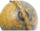 Globe world map sheet twentieth century Europe America Asia