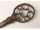 Key old key antique wrought iron castle key eighteenth century