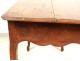 Table Louis XV carved cherry wood curved legs Lyon eighteenth century