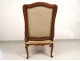 Regency chair rustic carved walnut armchair eighteenth century