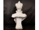 Plaster bust, Woman elegant, Art Nouveau, 19th century