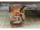 Closed canopy bed Jiazichuang Chinese carved gilt dragons Qing nineteenth