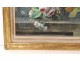 A.Chaplin watercolor painting flowers still life painting XIX