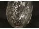 Service 33 verres eau vin cristal taillé Baccarat modèle Colbert coupes XXè