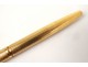 Stylo plume Waterman or massif 18 carats tête aigle gold pen XXème siècle