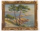 HSC table Blondeau landscape Lavandou France Mediterranean Riviera South 19th