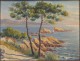 HSC table Blondeau landscape Lavandou France Mediterranean Riviera South 19th