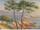 HSC table Blondeau landscape Lavandou France Mediterranean Riviera South 19th