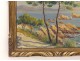 HSC table Blondeau landscape Lavandou France Mediterranean Riviera South 19th