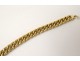 Bracelet chaîne or massif 18 carats tête aigle gold XXème siècle