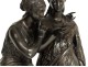 Superbe sculpture bronze jeunes femmes à l'antique J-L.Grégoire XIXè siècle