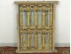 Fenêtre marocaine grille fer forgé bois peint Maroc Maghreb Atlas déco XXè