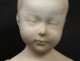 Superbe sculpture buste marbre Carrare enfant jeune garçon XIXème siècle