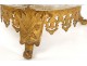Grande coupe cristal gravé bronze doré carquois flambeaux Napoléon III XIXè