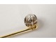 Pin tie solid 18K gold small eagle nineteenth century diamond head