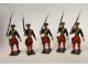 Lot 12 soldats plomb polychrome Gardes Républicains Français CBG Paris XXè